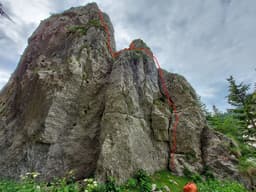 Traseul Comănescu (Muchia Nordică)