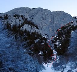Valea Vlădușca - secundarul sudic