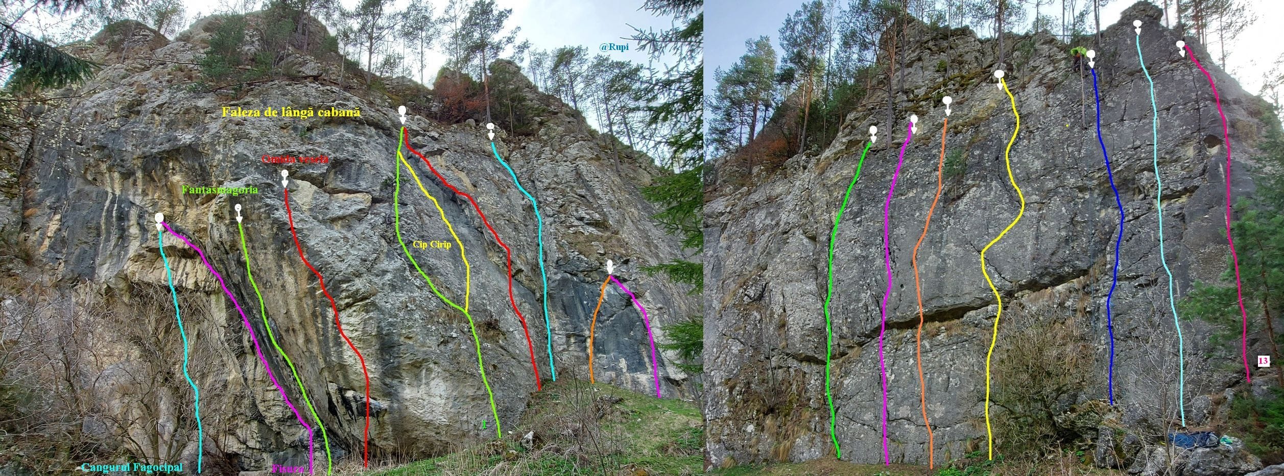 Fotografie traseu