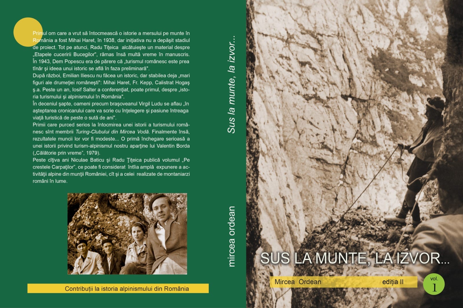 Sus la munte, la izvor. Volumul 1 Sus la munte, la izvor. Volumul 1