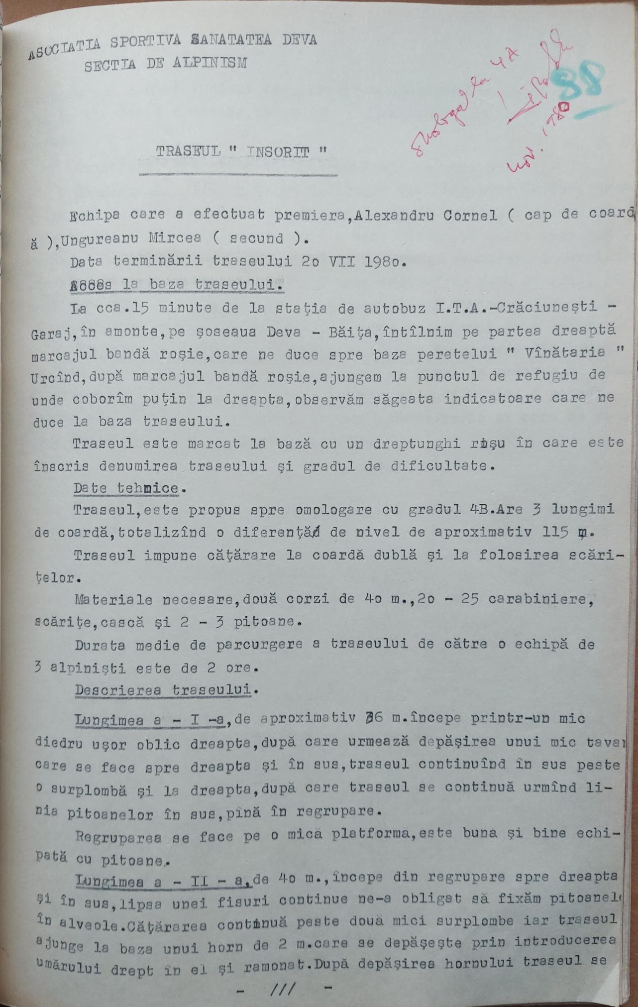 Raport de premieră pag. 1 Raport de premieră pag. 1
