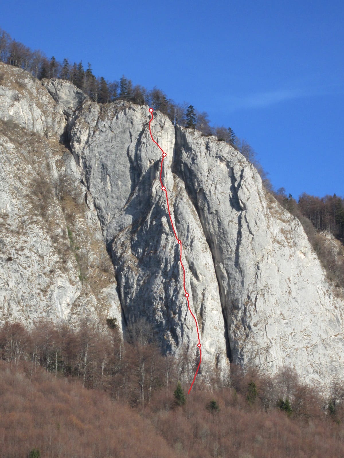 Fotografie traseu