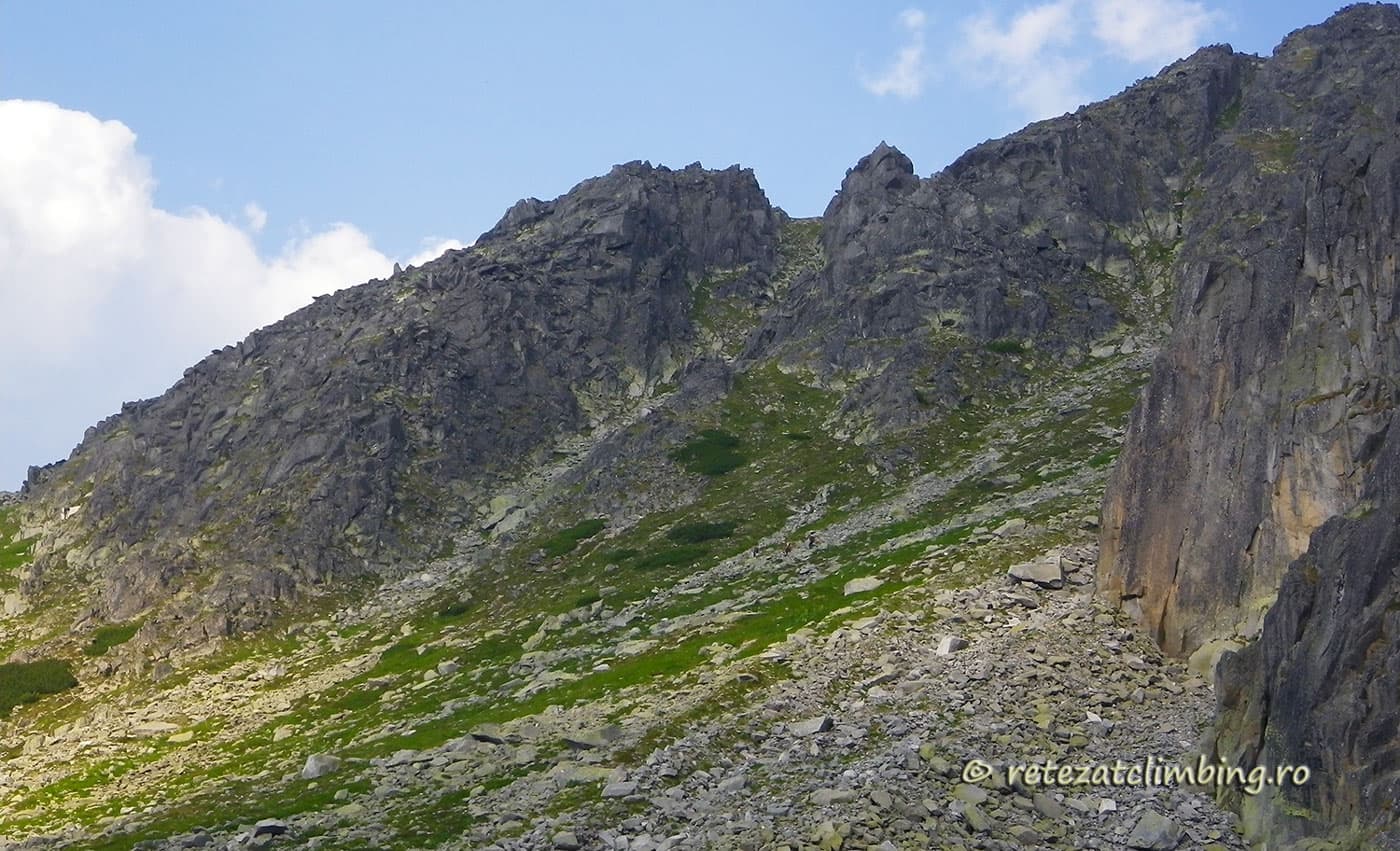 Vedere din sud. Sursă foto: retezatclimbing.ro Vedere din sud. Sursă foto: retezatclimbing.ro