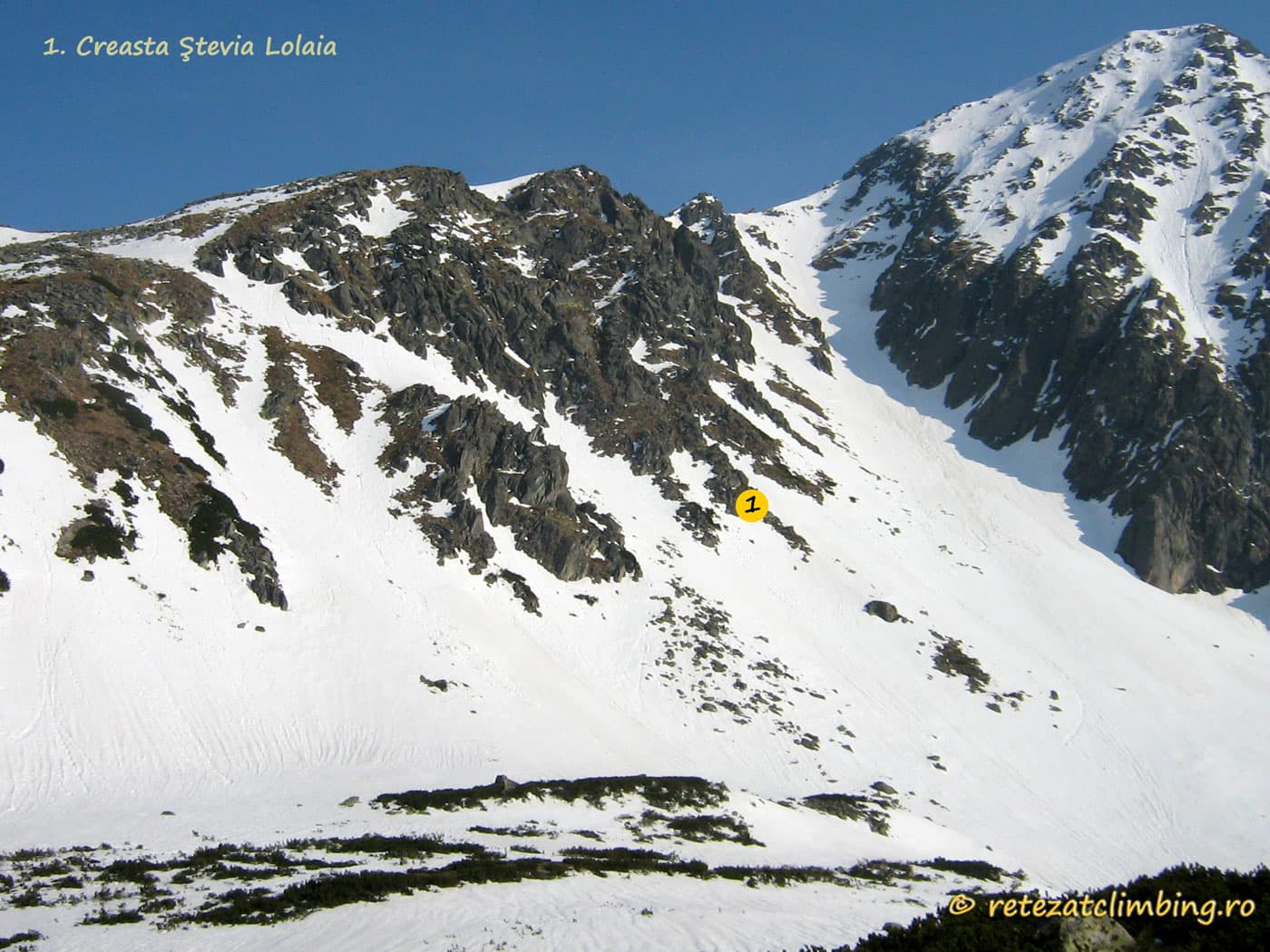 Localizare. Sursă foto: retezatclimbing.ro Localizare. Sursă foto: retezatclimbing.ro
